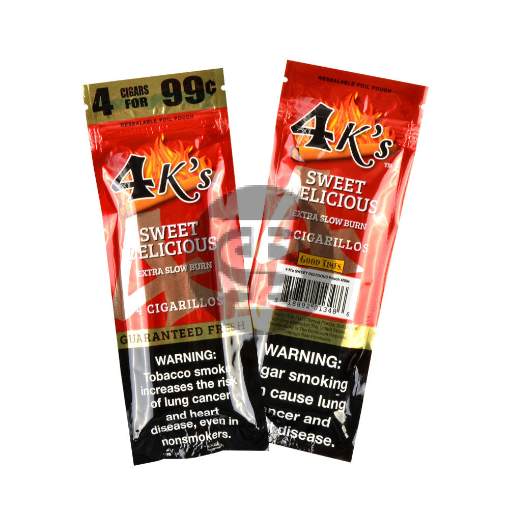 4 Kings Cigarillos 15 Packs of 4 Sweet Delicious
