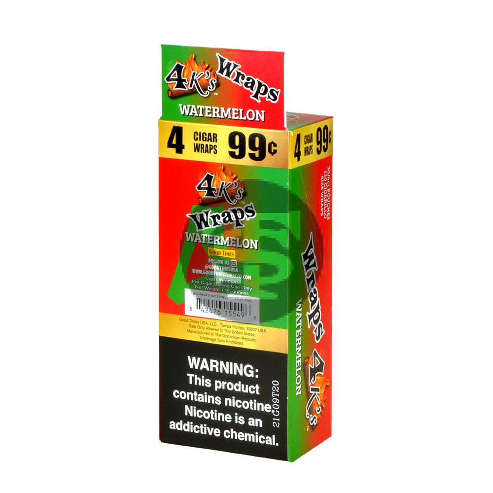 4 Kings Wraps 4 for 99c 30 pack of Watermelon 2
