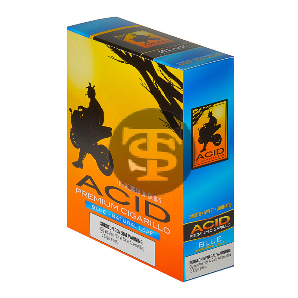 Acid Blue Cigarillos 15 Pouches of 3 1