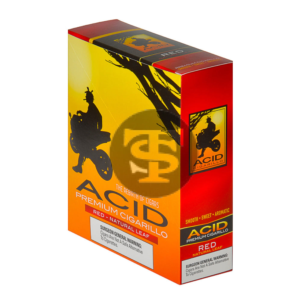Acid Red Cigarillos 15 Pouches of 3 1