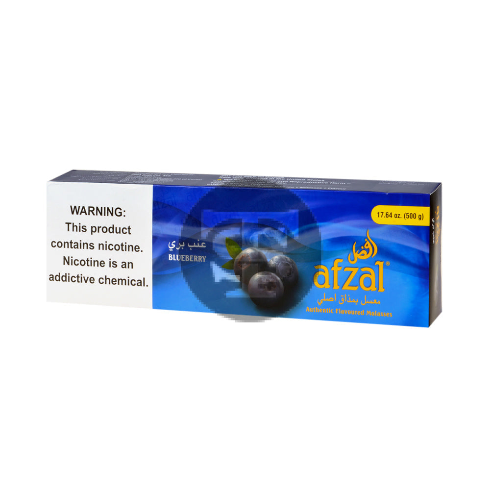 Afzal Hookah Shisha Blueberry 10 Packs of 50g