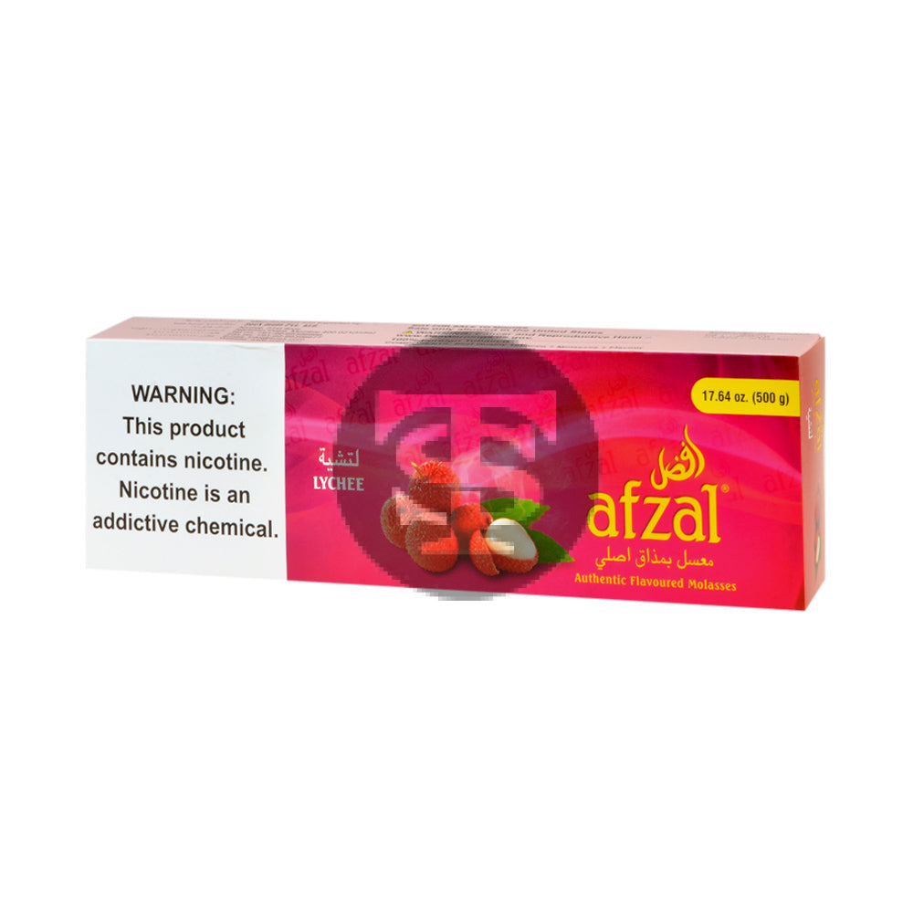 Afzal Hookah Shisha Lychee 10 Packs of 50g