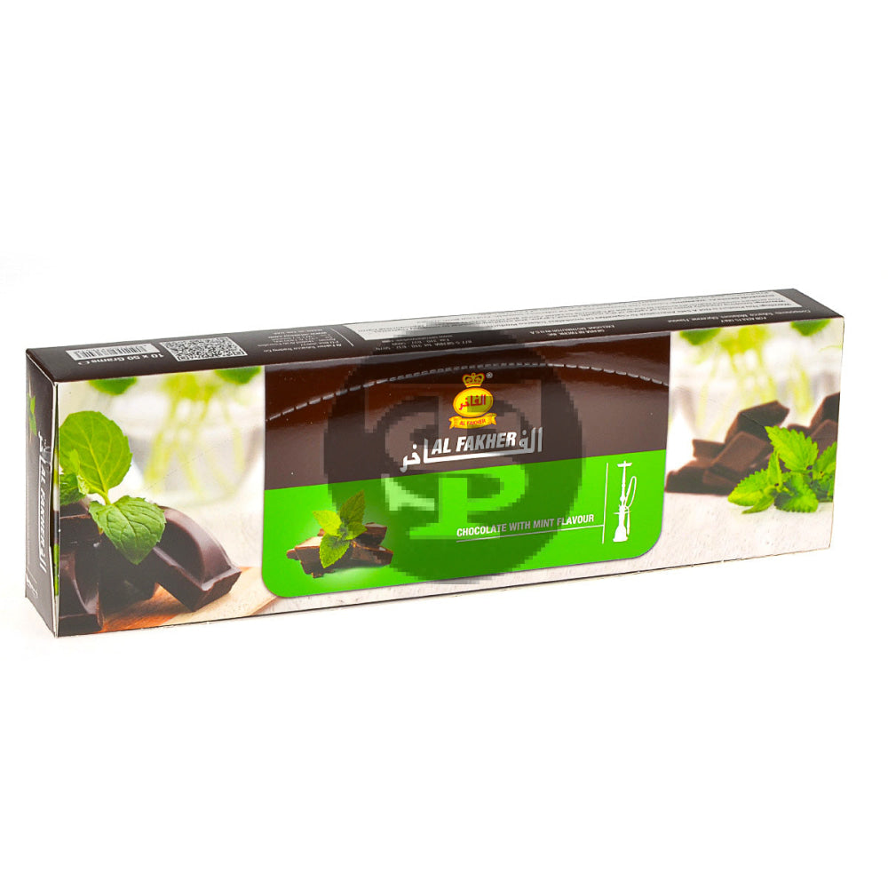 Al Fakher Chocolate With Mint Hookah Shisha 10 Packs of 50g 1