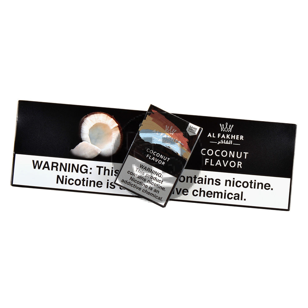 Al Fakher Coconut Hookah Shisha 10 Packs of 50g