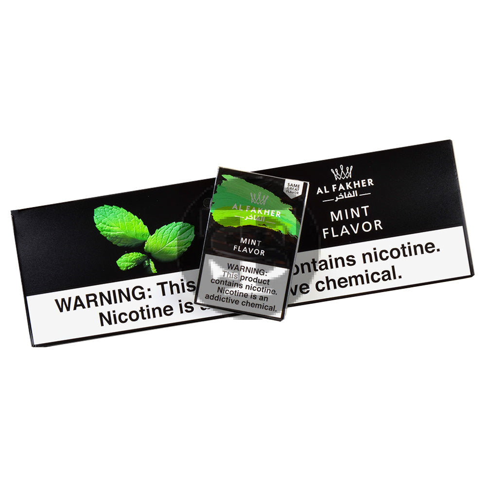 Al Fakher Mint Hookah Shisha 10 Packs of 50g