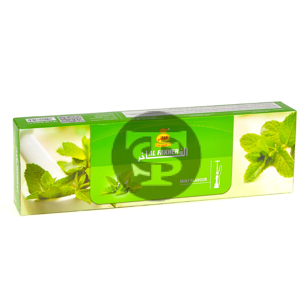 Al Fakher Mint Hookah Shisha 10 Packs of 50g 2