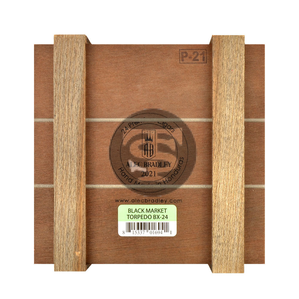 Alec Bradley Black Market Torpedo Cigars Box of 24