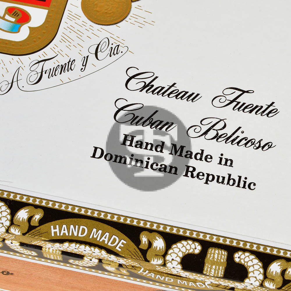 Arturo Fuente Chateau Fuente Cuban Belicoso Cigars Box of 24