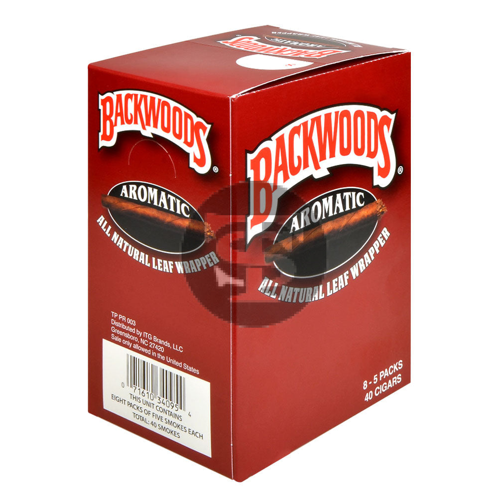 Backwoods Aromatic Cigars 8 Packs of 5