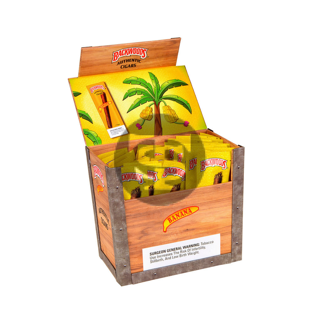 Backwoods Banana Cigars 40 count box