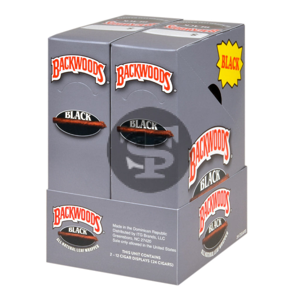 Backwoods Black Cigars Single Pack of 24