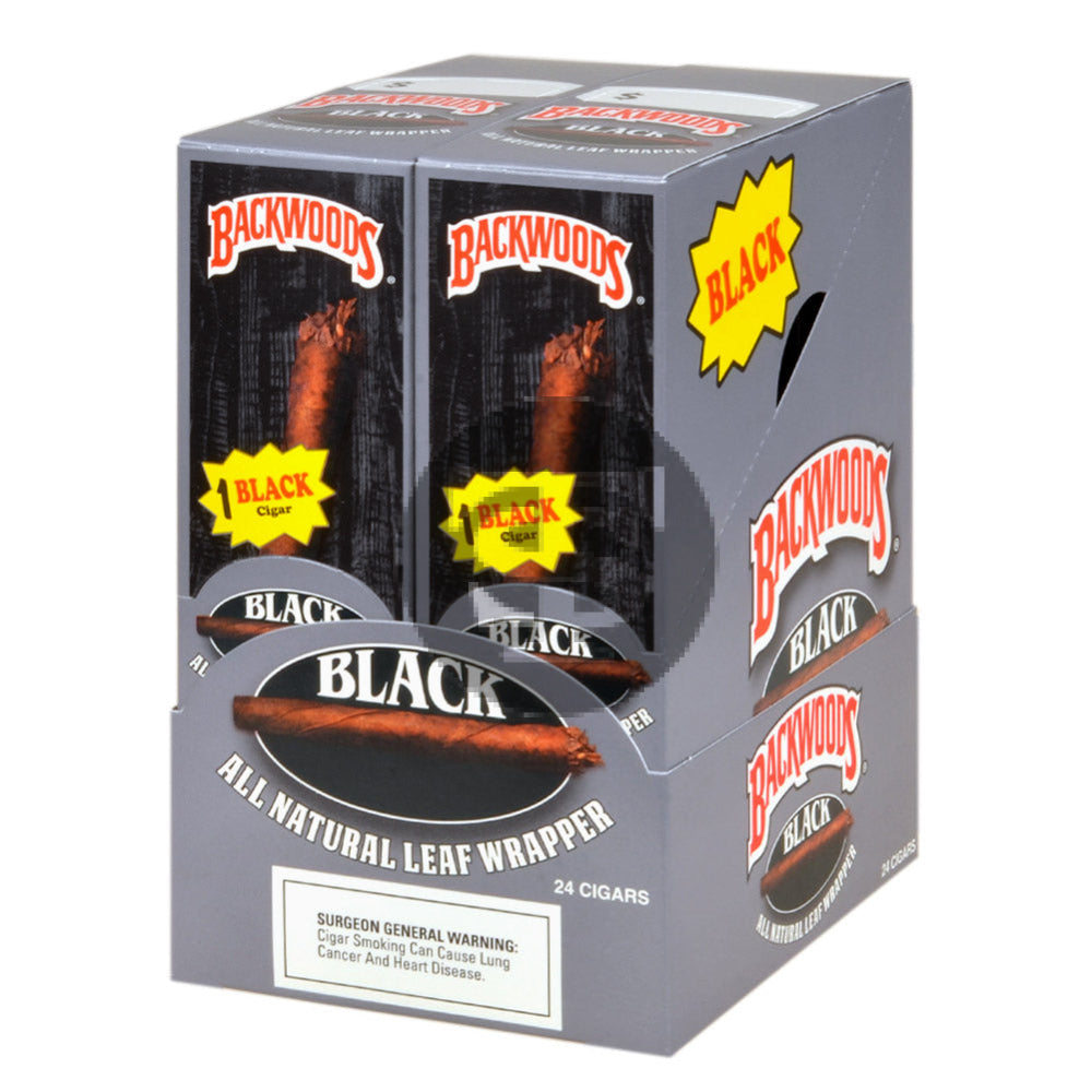 Backwoods Black Cigars Single Pack of 24