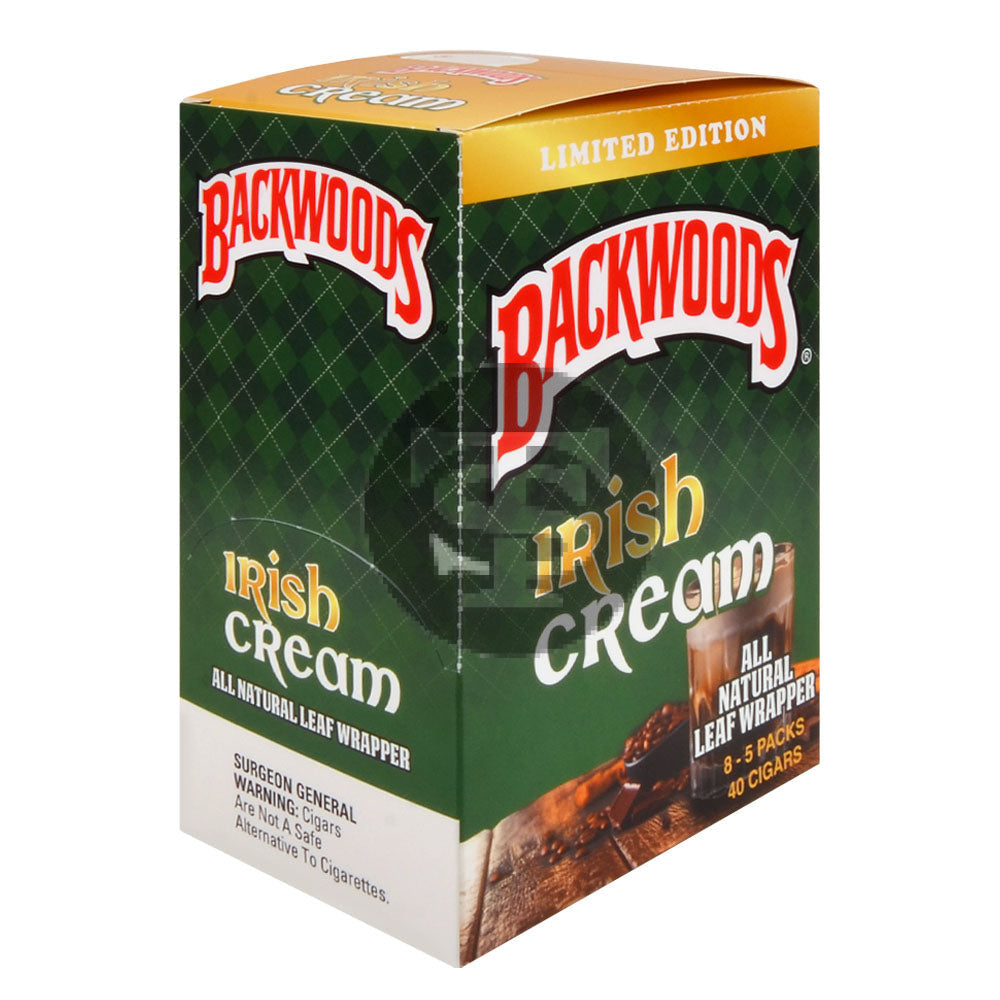 Backwoods Irish Cream Cigars 8 Packs of 5