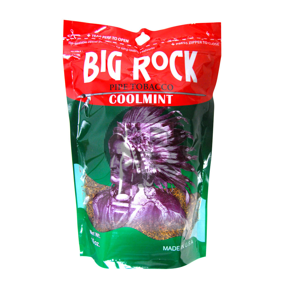 Big Rock Cool Mint Pipe Tobacco 16 oz. Bag 1
