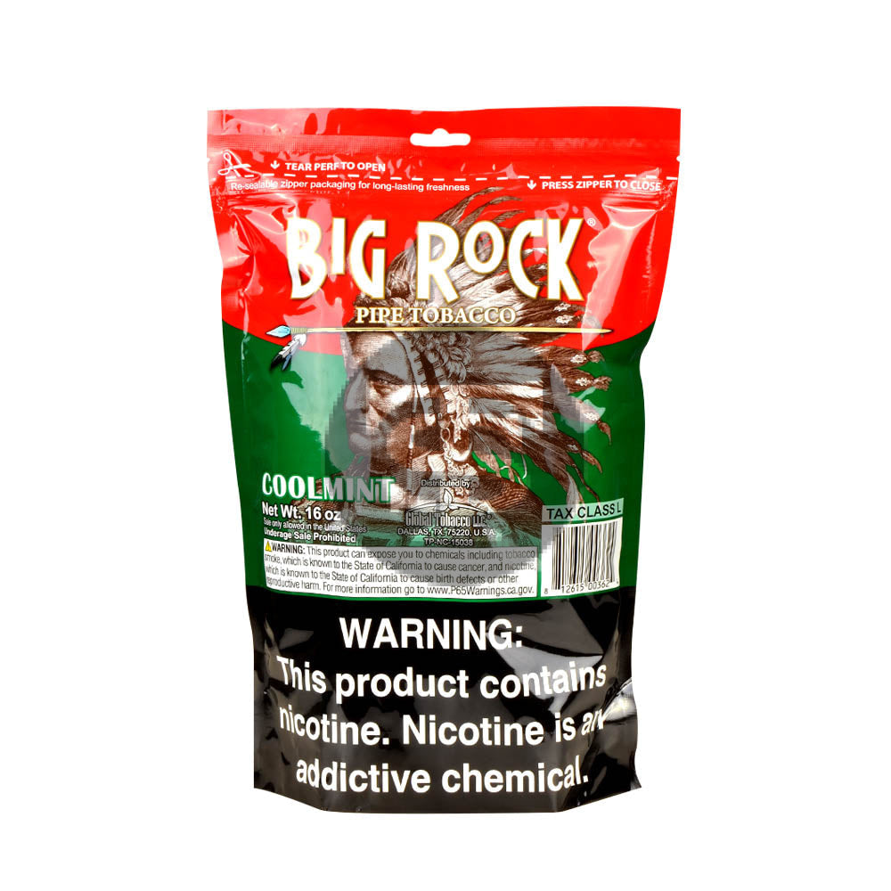 Big Rock Cool Mint Pipe Tobacco 16 oz. Bag