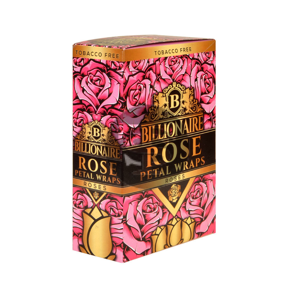 Billionaire Hemp Wraps 25 packs of 2 Roses