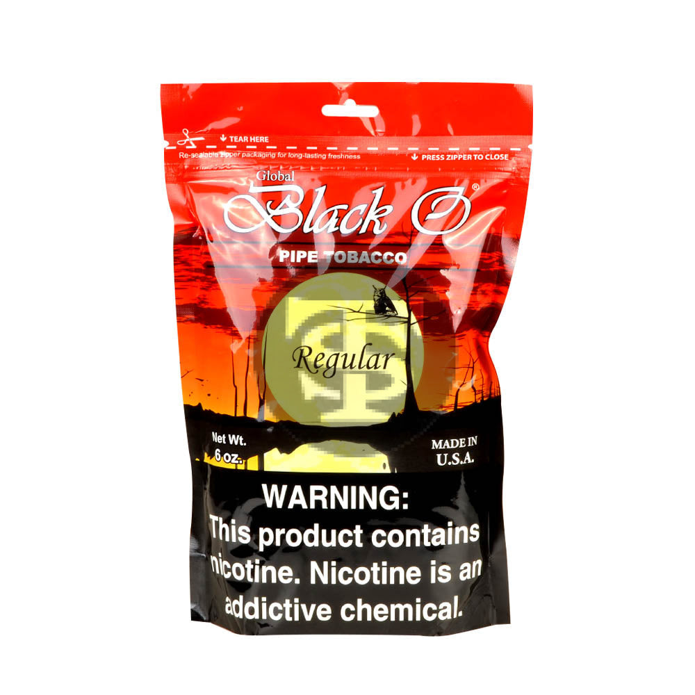 Black O Regular Pipe Tobacco 6 oz. Bag