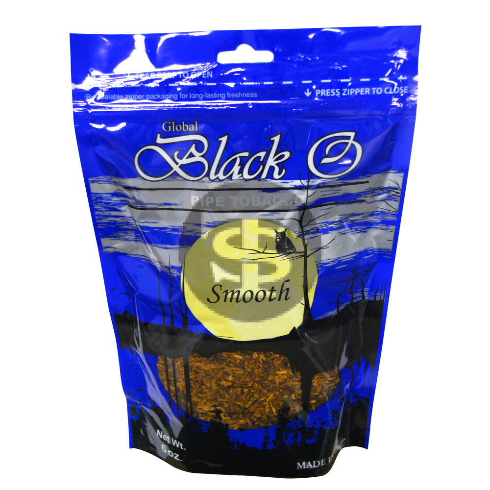 Black O Smooth Pipe Tobacco 6 oz. Bag 1