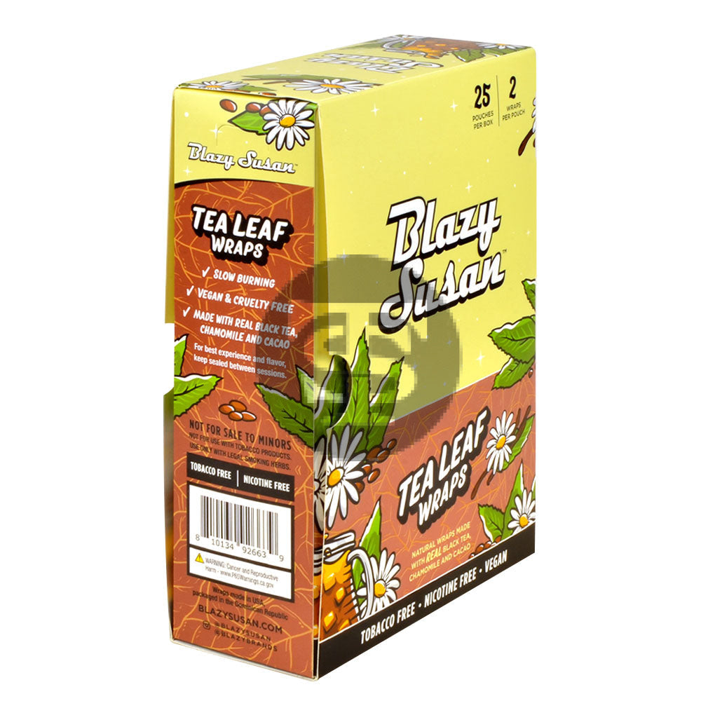 Blazy Susan Wraps Tea Leaf 25 Packs of 2