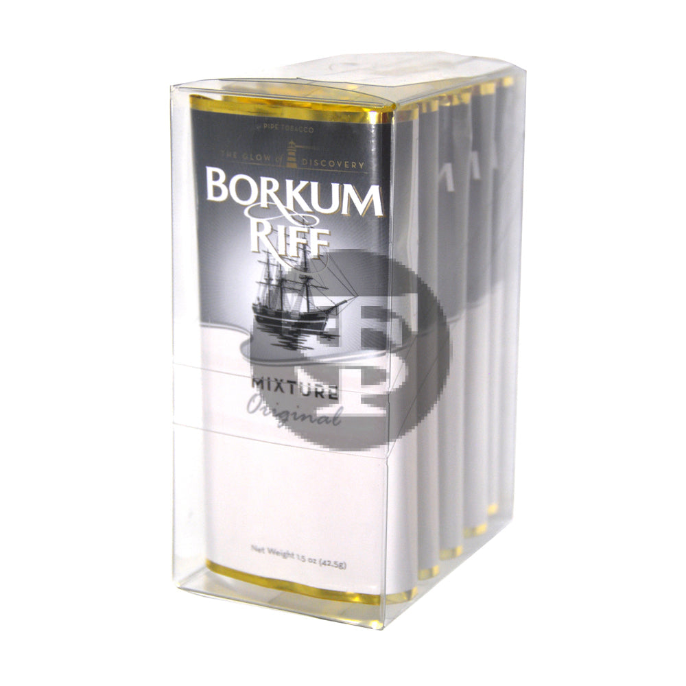 Borkum Riff Original Pipe Tobacco 5 Pockets of 1.5 oz. 3