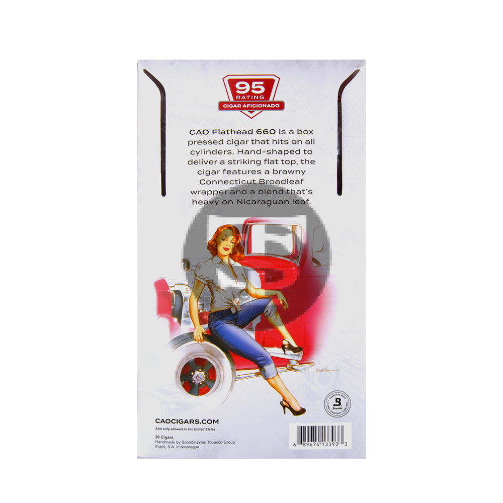 CAO Flathead V660 Carb Cigars Pouch of 4