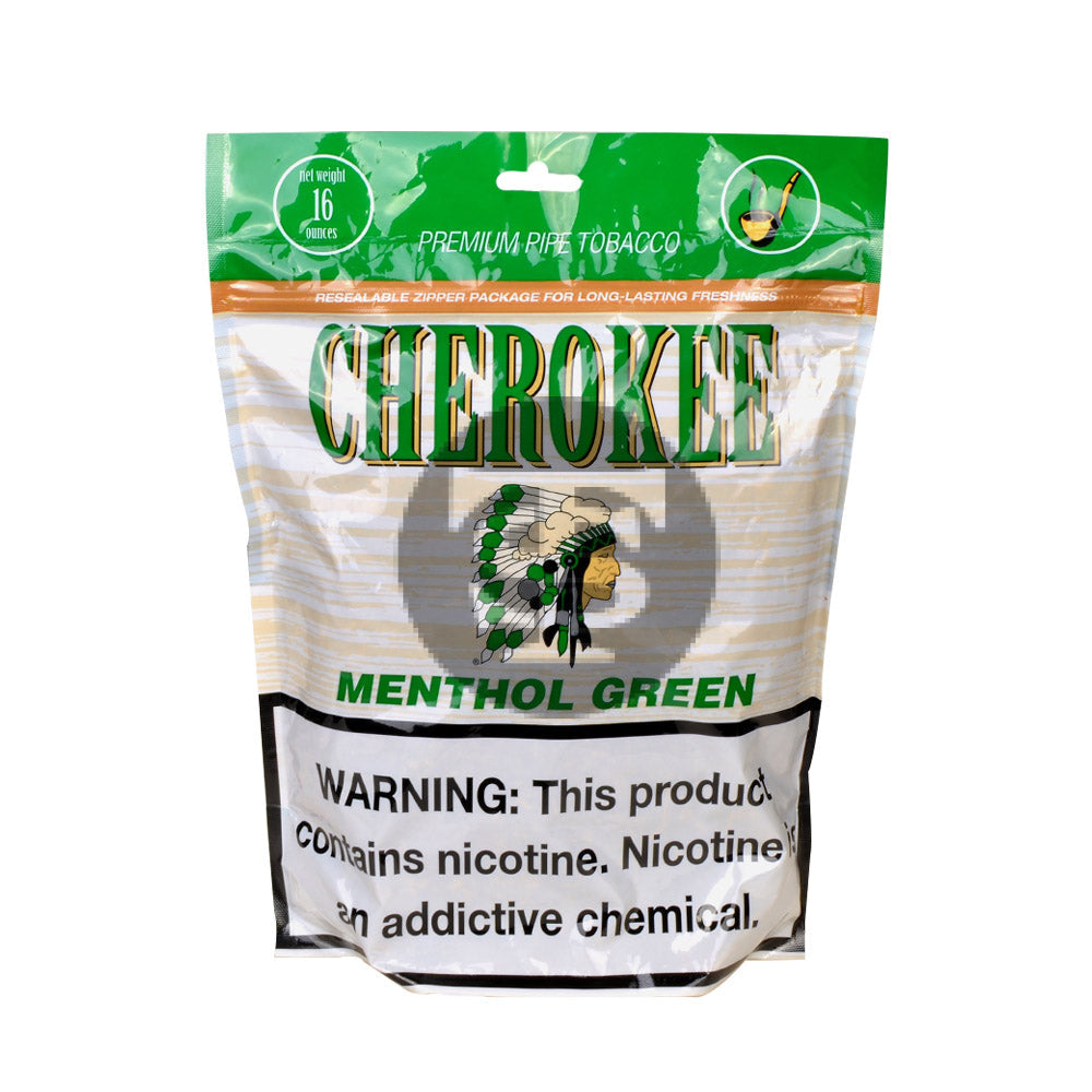 Cherokee Menthol Pipe Tobacco 16 oz. Bag – Tobacco Stock