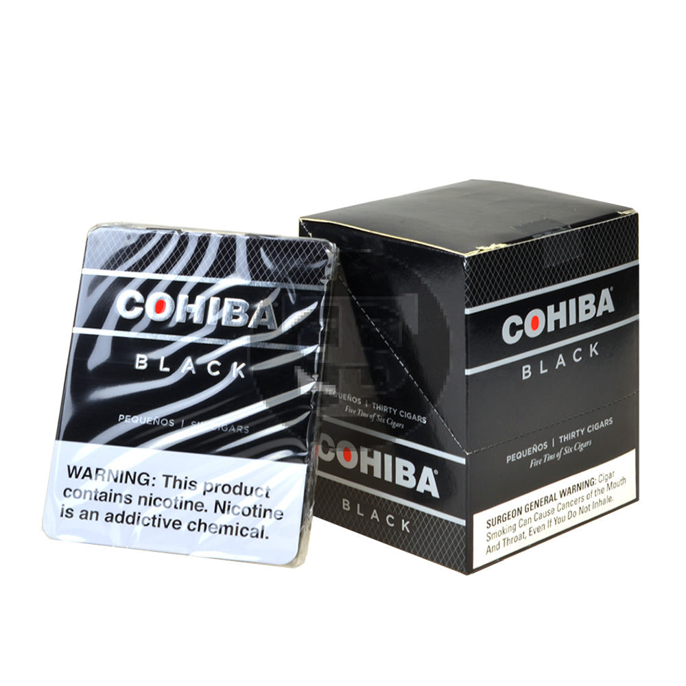 Cohiba Black Pequenos Cigars 5 Packs of 6