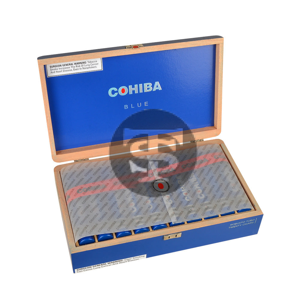 Cohiba Blue Robusto Tubo Cigars Box of 20