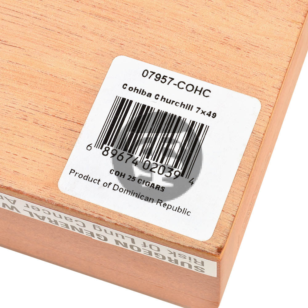 Cohiba Red Dot Churchill Cigars Box of 25