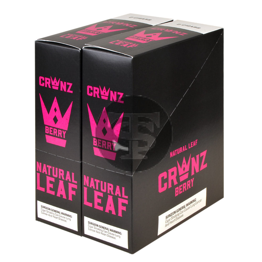 Crwnz Natural Leaf Berry Cigarillos Save on 2