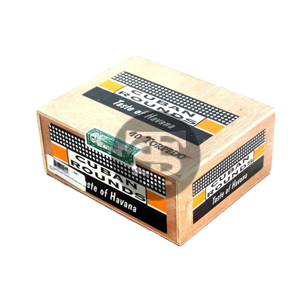 Cuban Rounds Torpedo Natural Cigars Box of 40 1