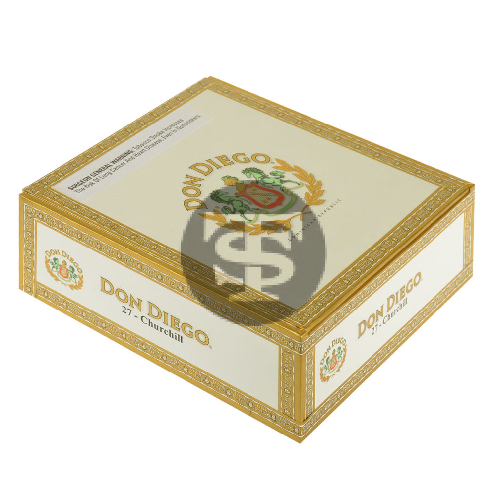 Don Diego Churchill Cigars Box of 27 1