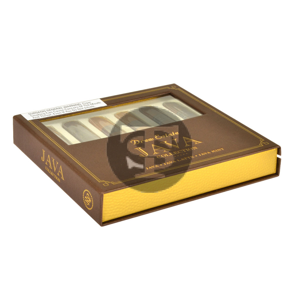 Drew Estate Java Robusto Cigars Sampler Box of 6 1