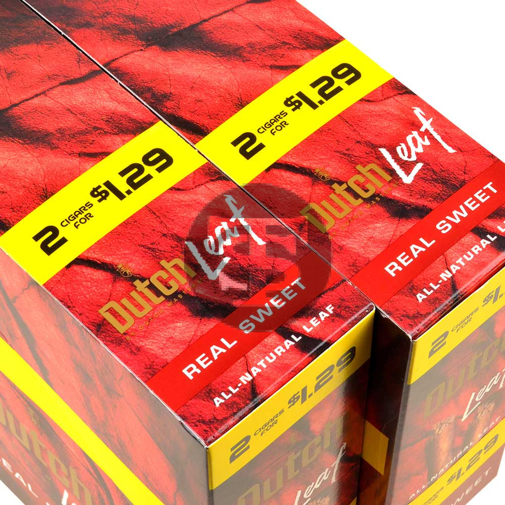 Dutch Leaf 2 For $1.29 Cigarillos 30 Packs of 2 Real Sweet