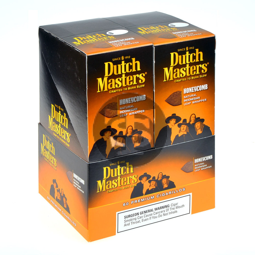 Dutch Masters Cigarillos Honeycomb 20 Pouches of 3 1