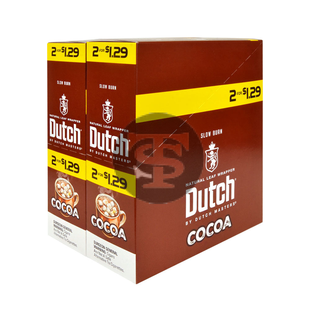 Dutch Masters Foil Fresh Cocoa $1.29 Cigarillos 30 Packs of 2
