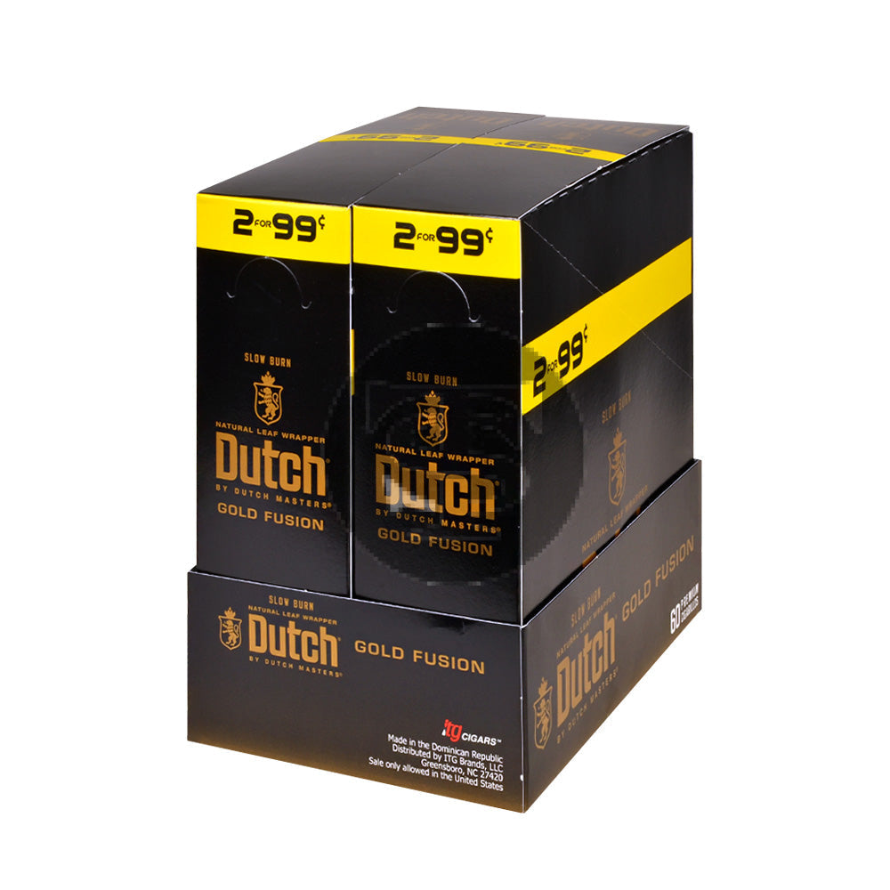 Dutch Masters Foil Gold Fusion 99 Cent Cigarillos 30 Packs of 2 2