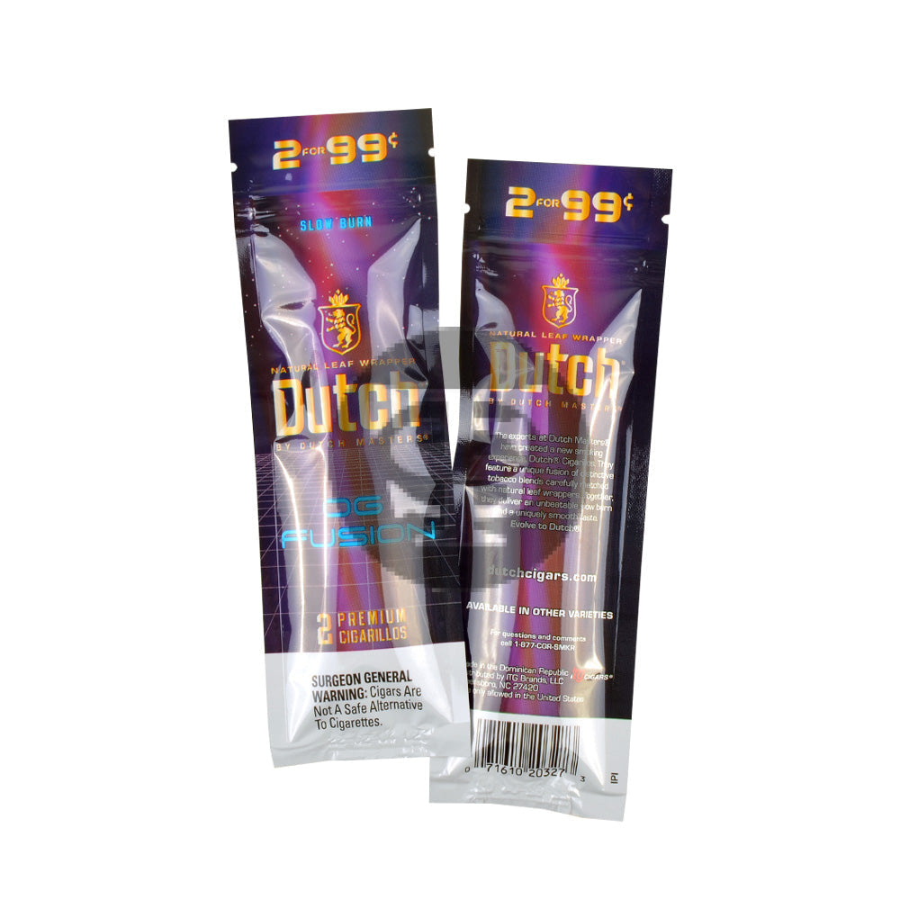 Dutch Masters Foil OG Fusion 99 Cent Cigarillos 30 Packs of 2