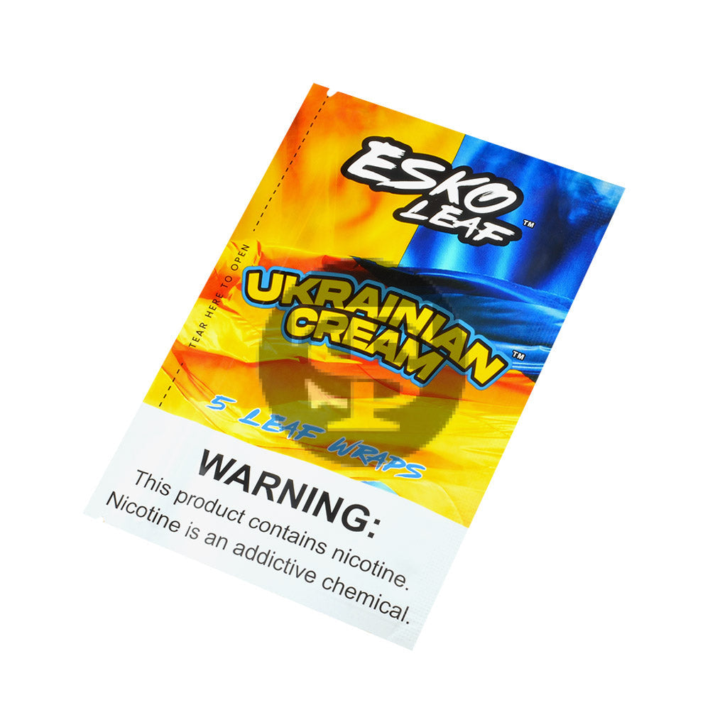 Esko Leaf Wrap Ukrainian Cream 8 packs of 5