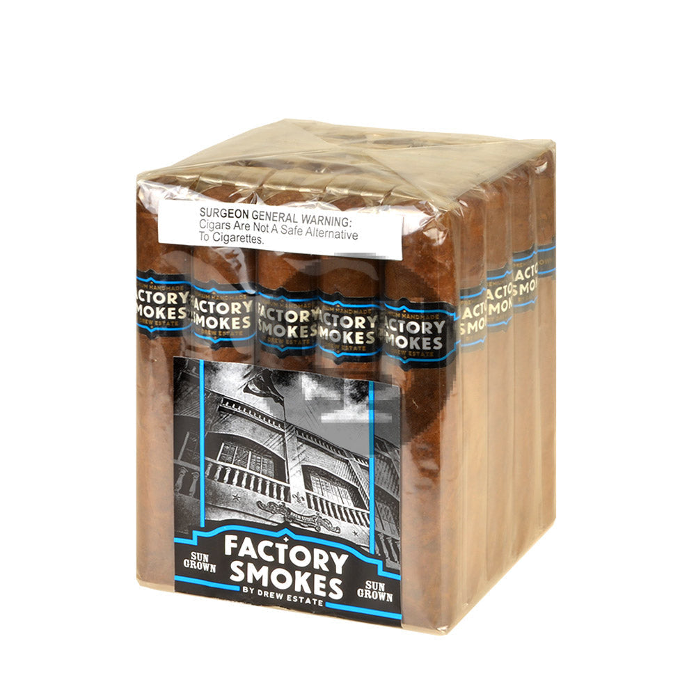 Factory Smokes Sun Grown Gordito Cigars Bundle of 25