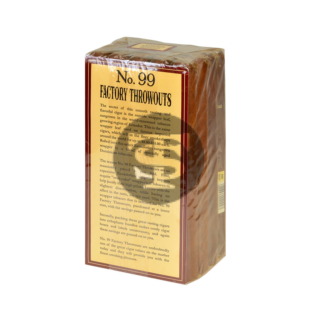 Factory Throwouts No. 99 Cigars Bundle of 20