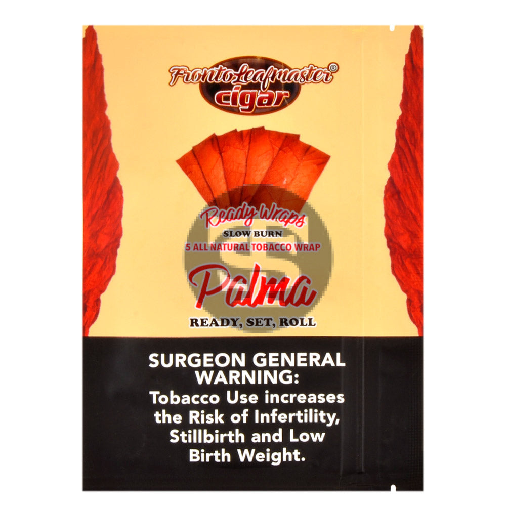 Fronto Leaf Masters Palma Whole Leaf Tobacco Wraps 8 packs of 5