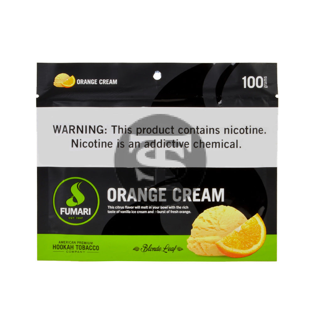 Fumari Hookah Tobacco Orange Cream 100g 1