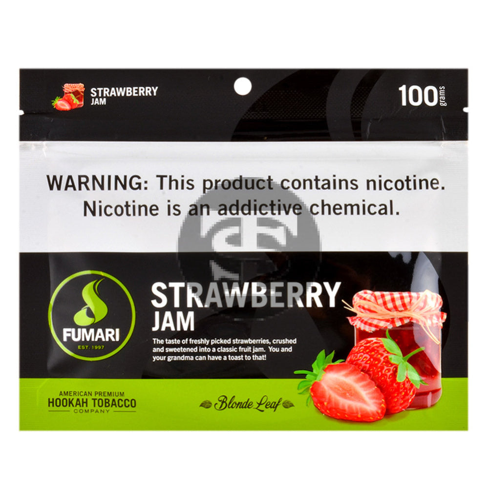 Fumari Hookah Tobacco Strawberry Jam 100g