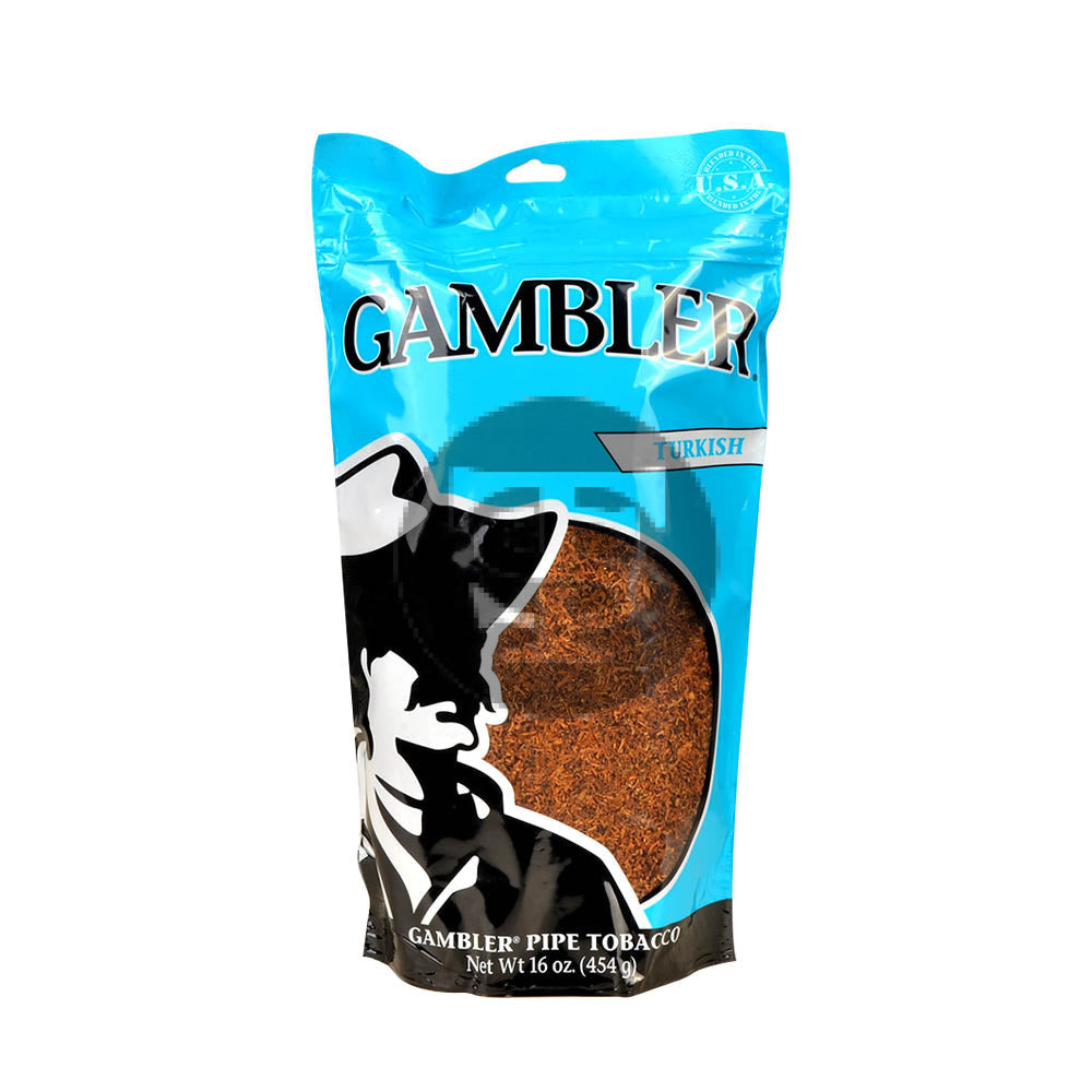 Gambler Pipe Tobacco Turkish 16 oz. Bag – Tobacco Stock