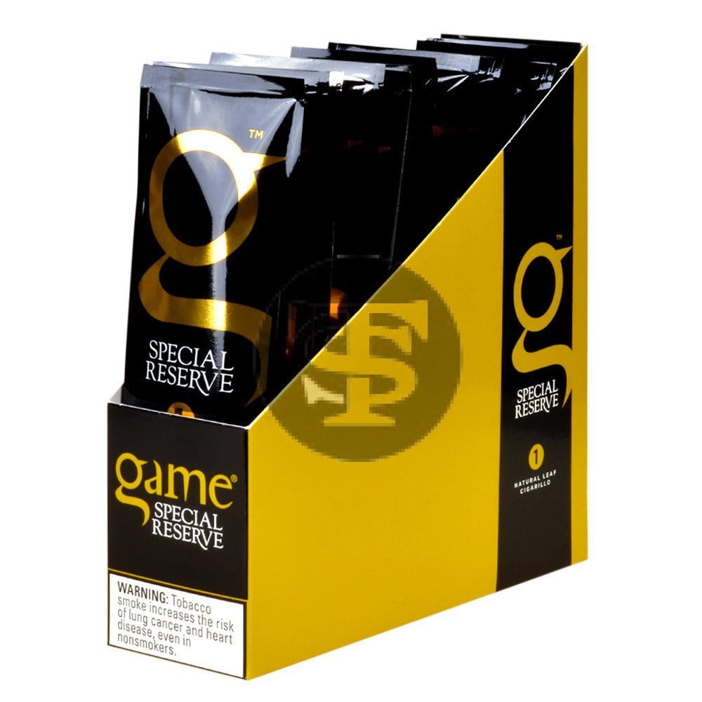 Game Special Reserve Cigarillos 15 packs of 1