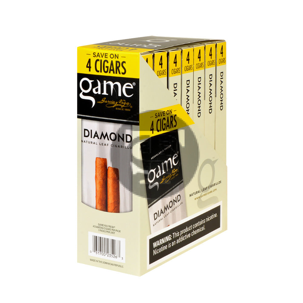 Game Vega Cigarillos 7 Packs of 4 Diamond