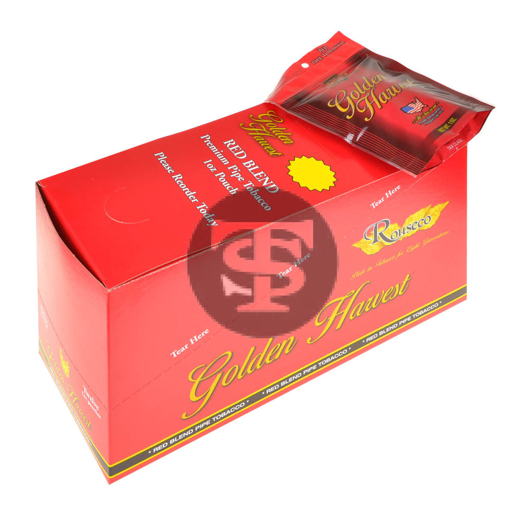 Golden Harvest Robust Blend Pipe Tobacco 1 oz. Pack of 12 1