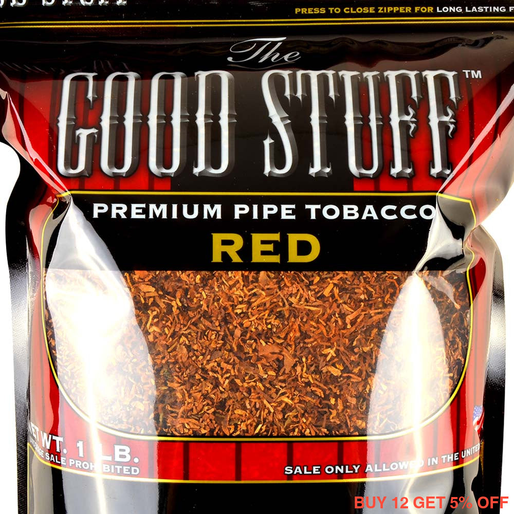 Good Stuff Red Pipe Tobacco 16 oz. Bag