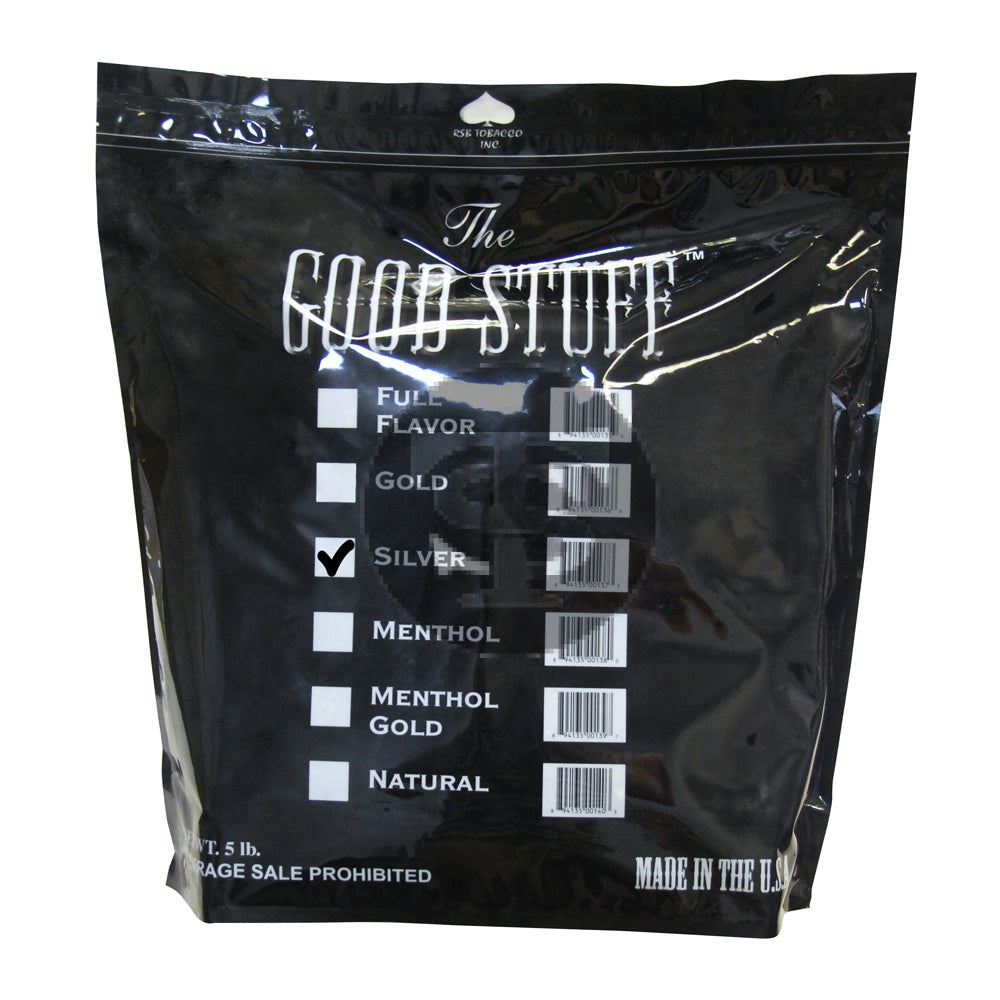 good stuff pipe tobacco 1 lb silver 16 oz. / Pack Good Stuff Silver Pipe Tobacco